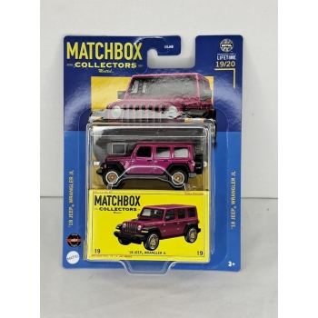 Matchbox 1:64 Matchbox Collectors - Jeep Wrangler JL 2018 violet